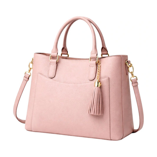CarryWave Fashion Shoulder Bag Classic Structured Pink Bag